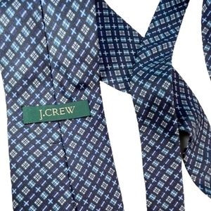 ***SALE J. Crew men's Blue and white necktie